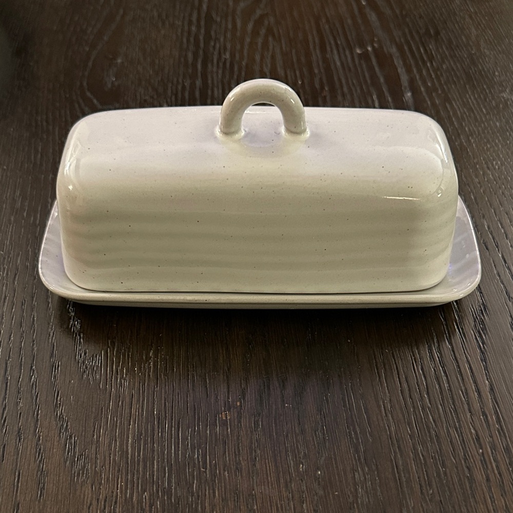Hearth & Hand Gray Butter Dish